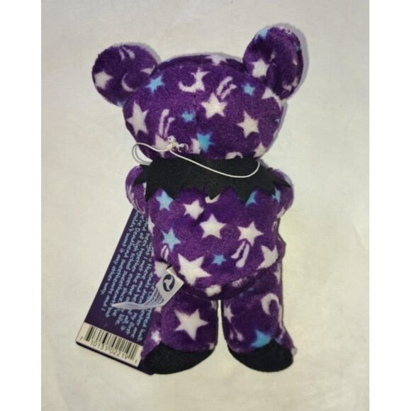 Dark Star Bear Grateful Dead Plush Doll Stars Deadhead Purple Gift Tour Concert - Picture 3 of 4